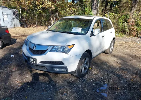 2012 Acura Mdx Technology Package z USA, uszkodzony, nr VIN 2HNYD2H31CH536029
